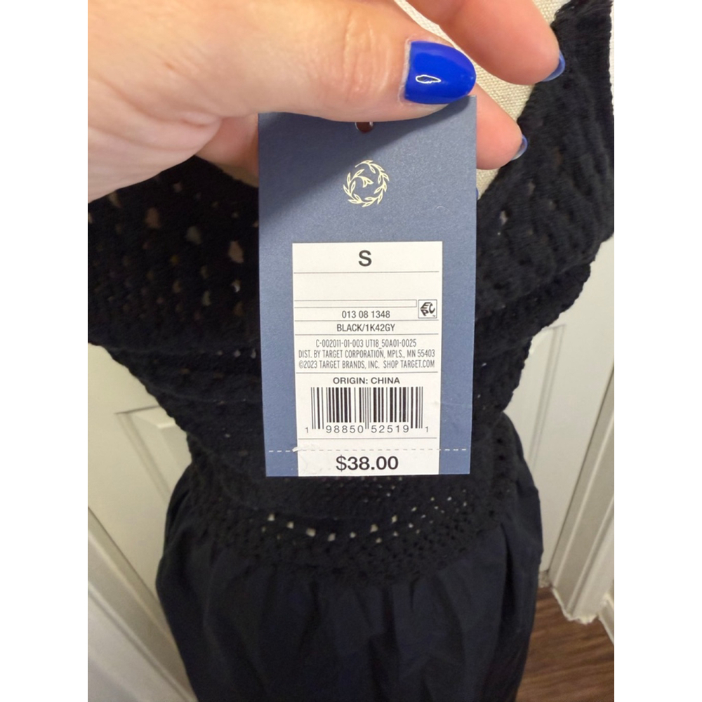 Women’s Drop Waist Maxi Sweater Dress – Universal Thread™ Black | Size S | NWT - Picture 5 of 5